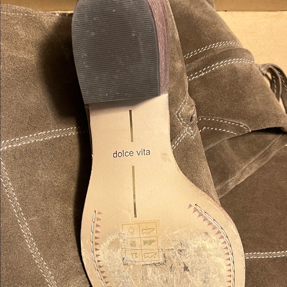 Dolce Vita Silas Suede Over the Knee Boots - Picture 4 of 6